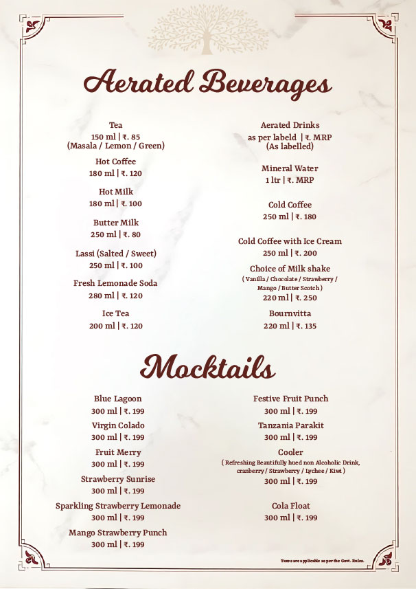 Menu Page 2